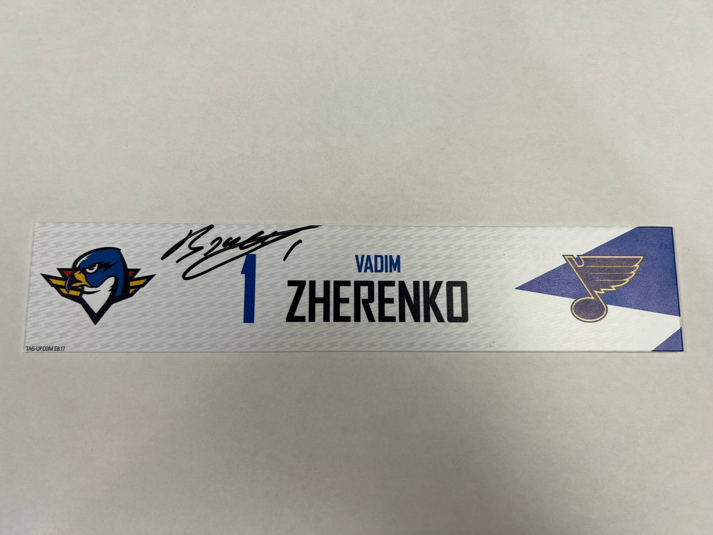 2024-25 T-Birds Regular Season Locker Nameplate - Blue