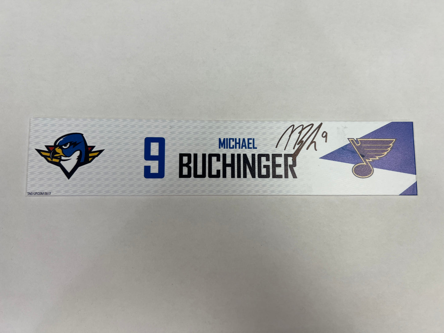 2024-25 T-Birds Regular Season Locker Nameplate - Blue