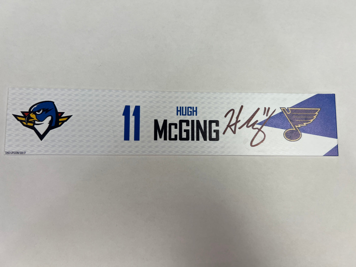 2024-25 T-Birds Regular Season Locker Nameplate - Blue