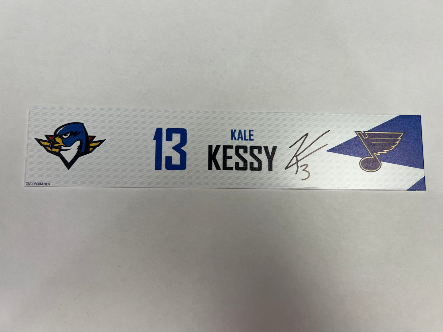 2024-25 T-Birds Regular Season Locker Nameplate - Blue