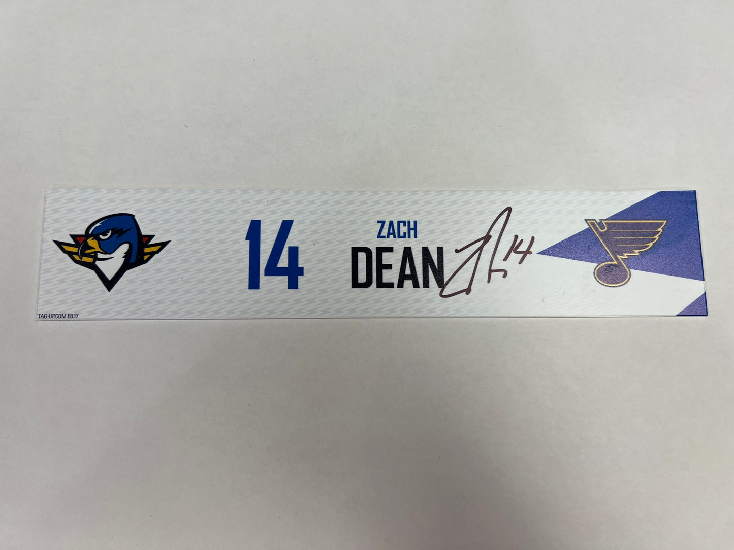 2024-25 T-Birds Regular Season Locker Nameplate - Blue