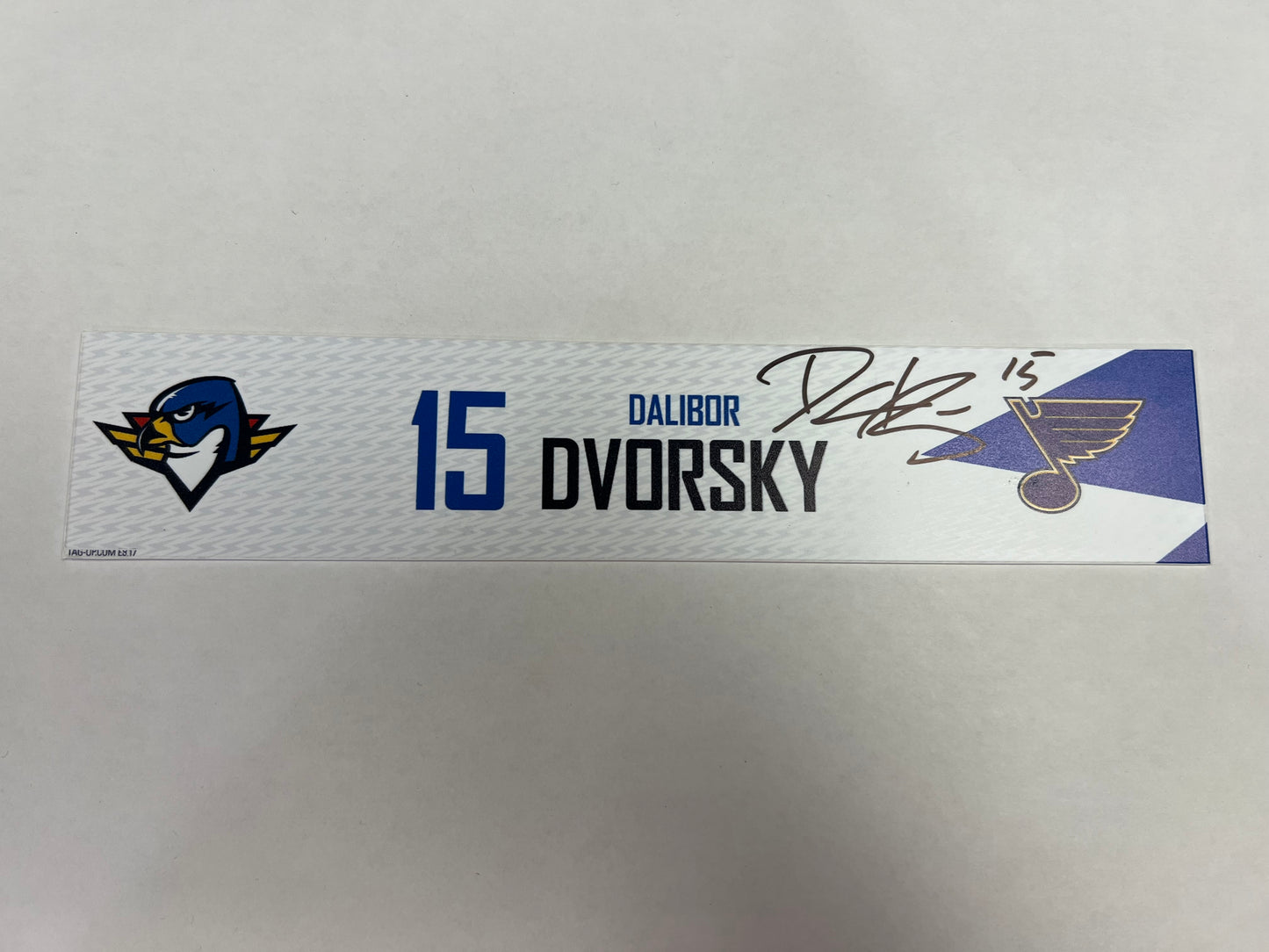 2024-25 T-Birds Regular Season Locker Nameplate - Blue