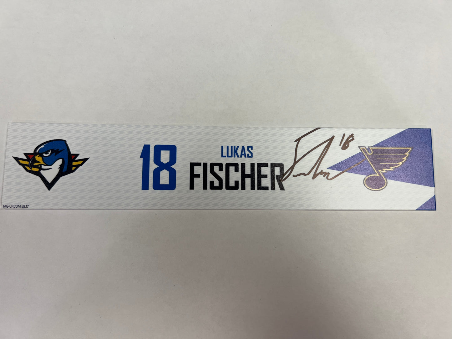 2024-25 T-Birds Regular Season Locker Nameplate - Blue