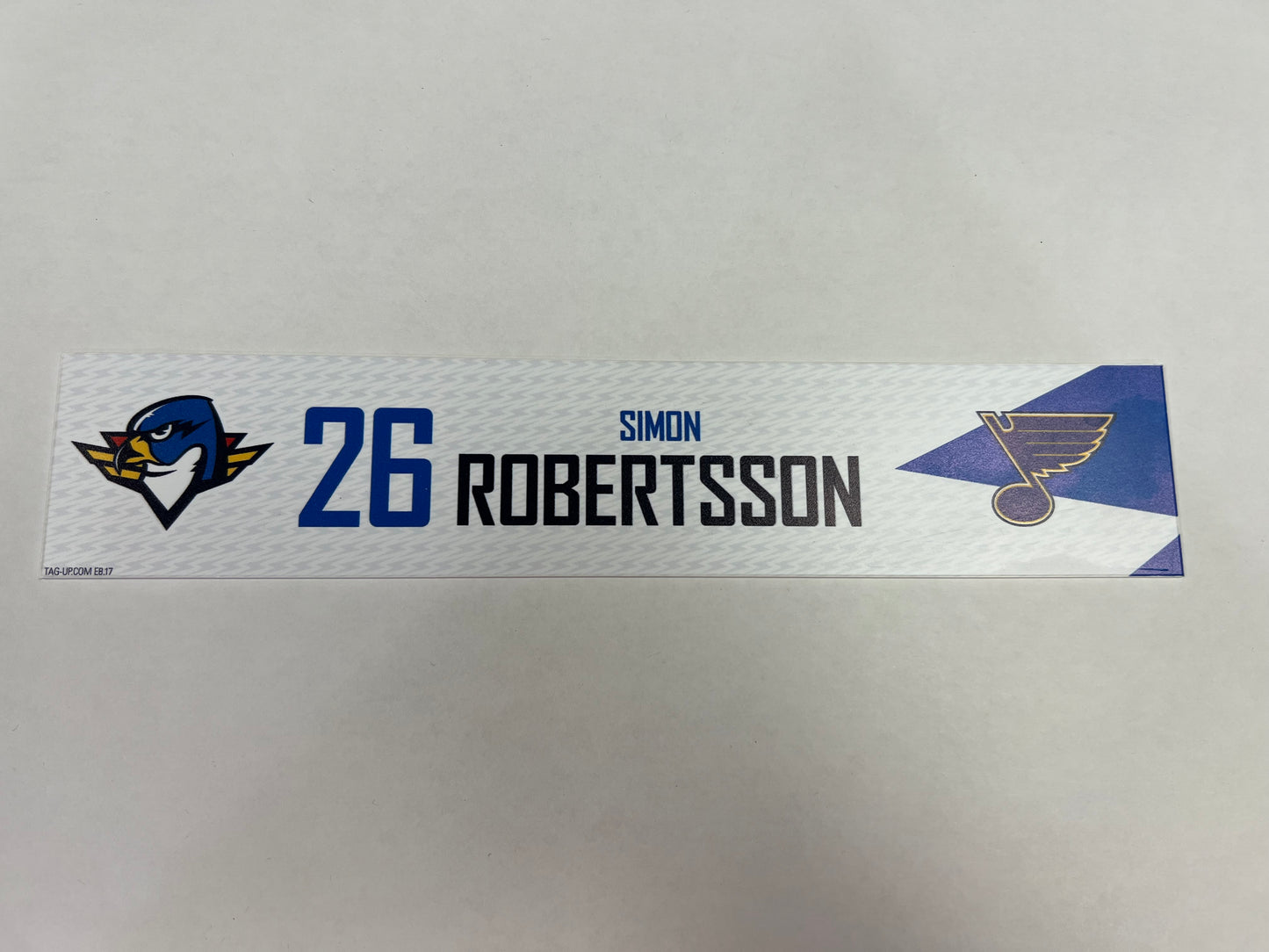 2024-25 T-Birds Regular Season Locker Nameplate - Blue