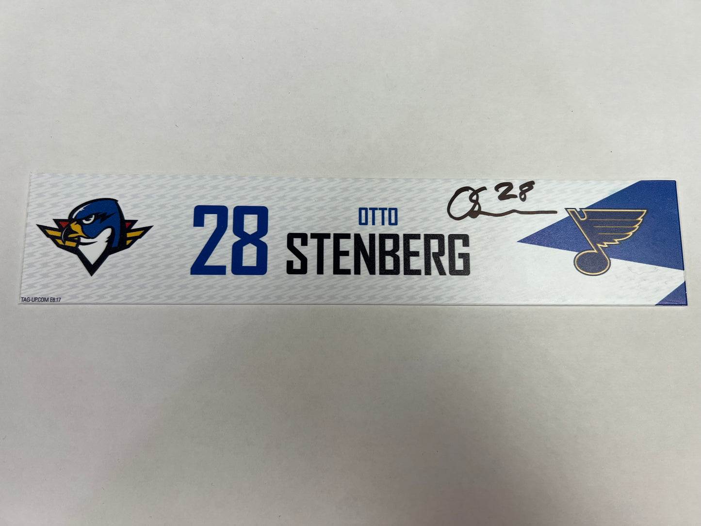 2024-25 T-Birds Regular Season Locker Nameplate - Blue