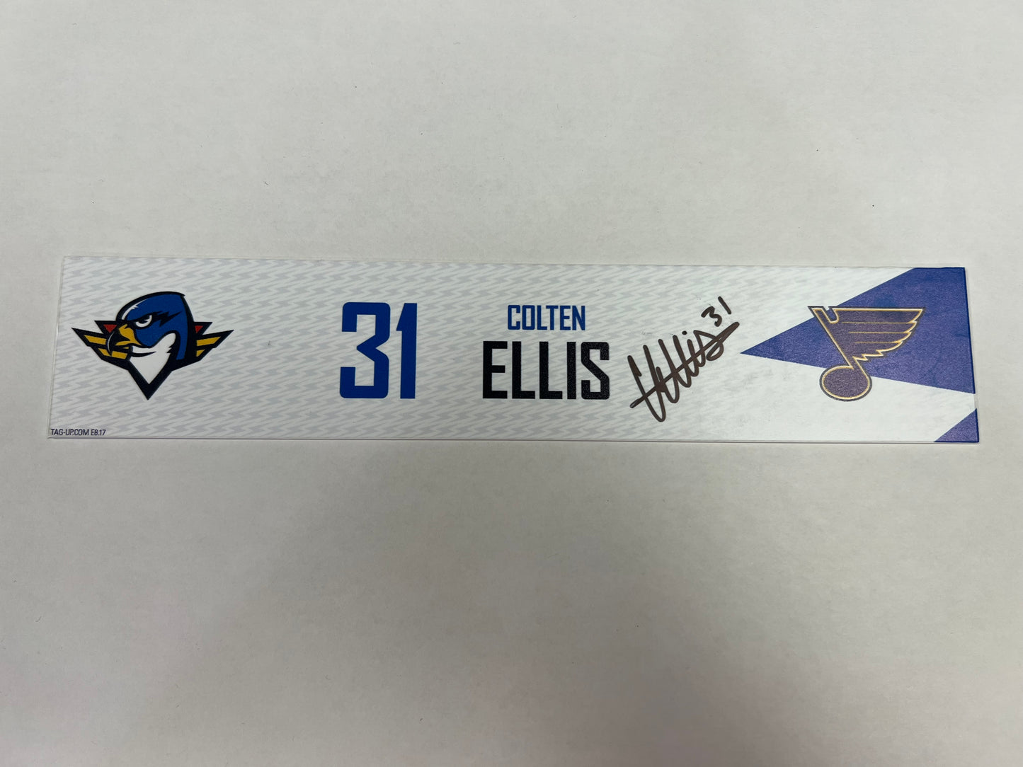 2024-25 T-Birds Regular Season Locker Nameplate - Blue
