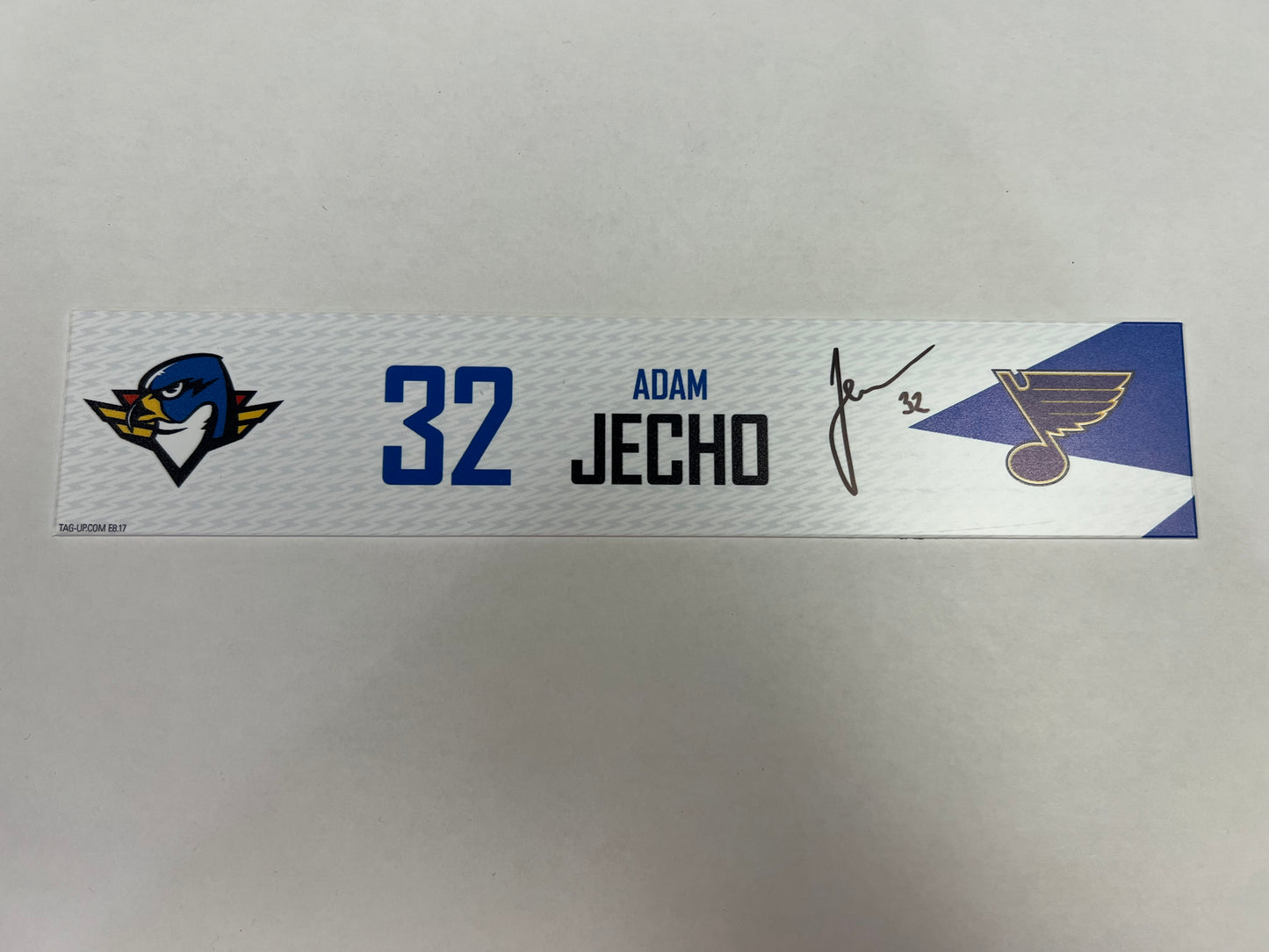 2024-25 T-Birds Regular Season Locker Nameplate - Blue