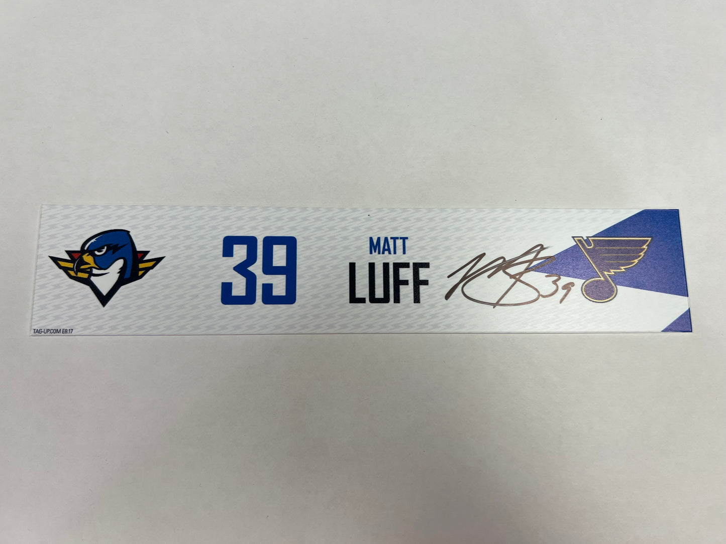 2024-25 T-Birds Regular Season Locker Nameplate - Blue