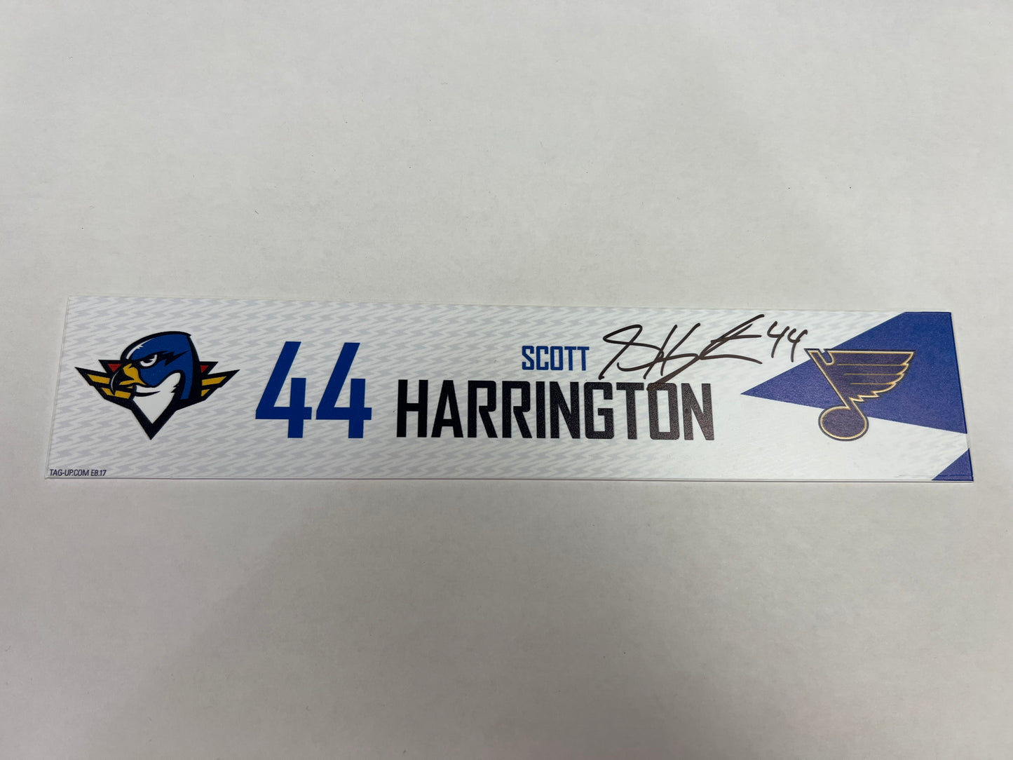 2024-25 T-Birds Regular Season Locker Nameplate - Blue
