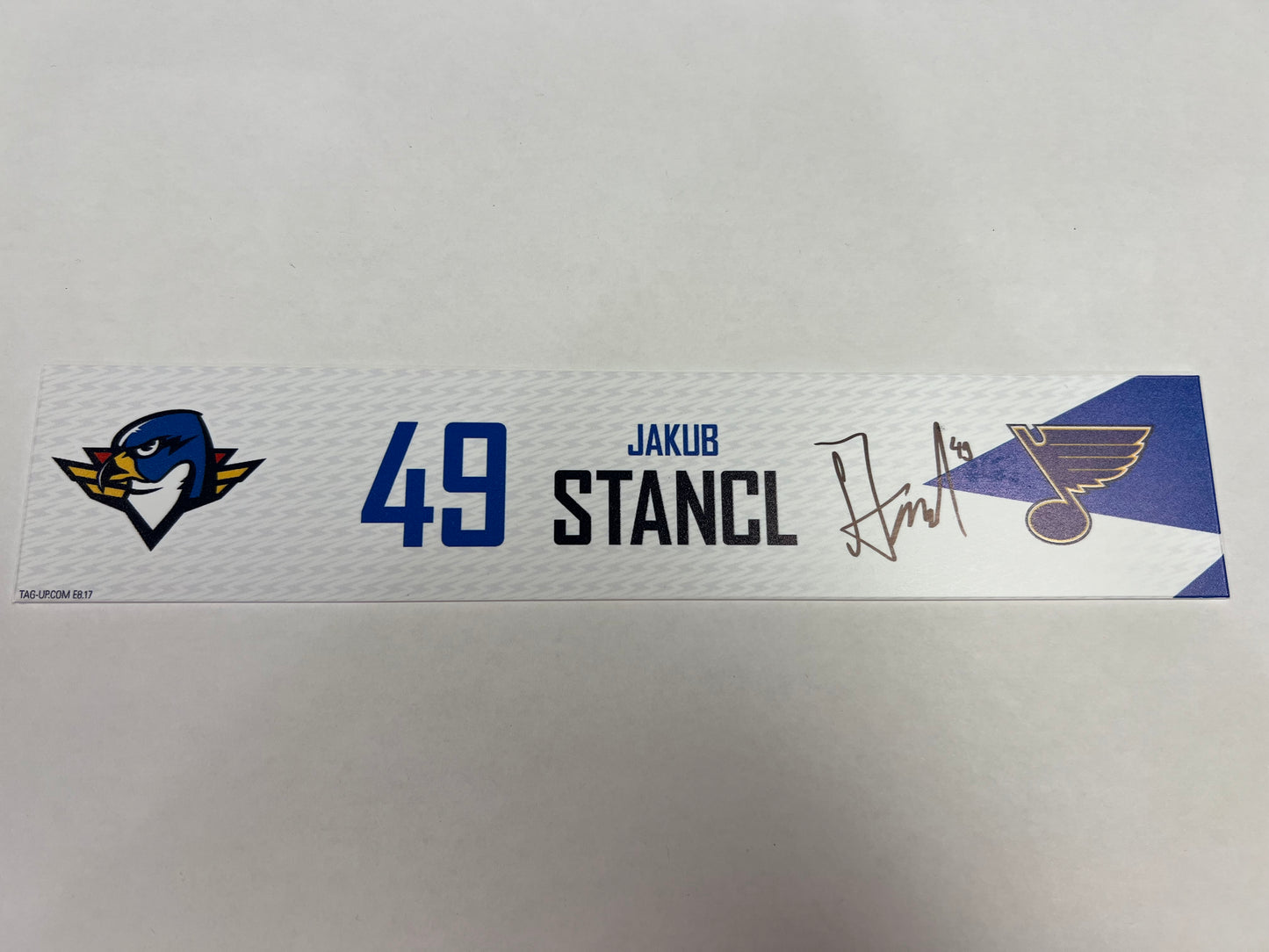 2024-25 T-Birds Regular Season Locker Nameplate - Blue