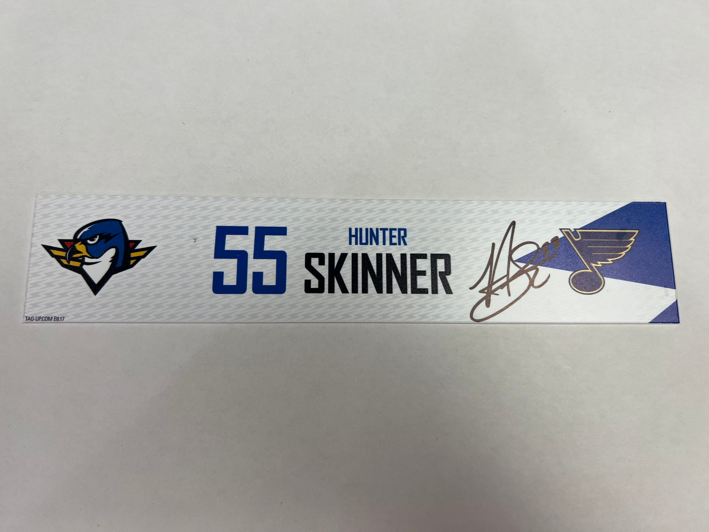 2024-25 T-Birds Regular Season Locker Nameplate - Blue