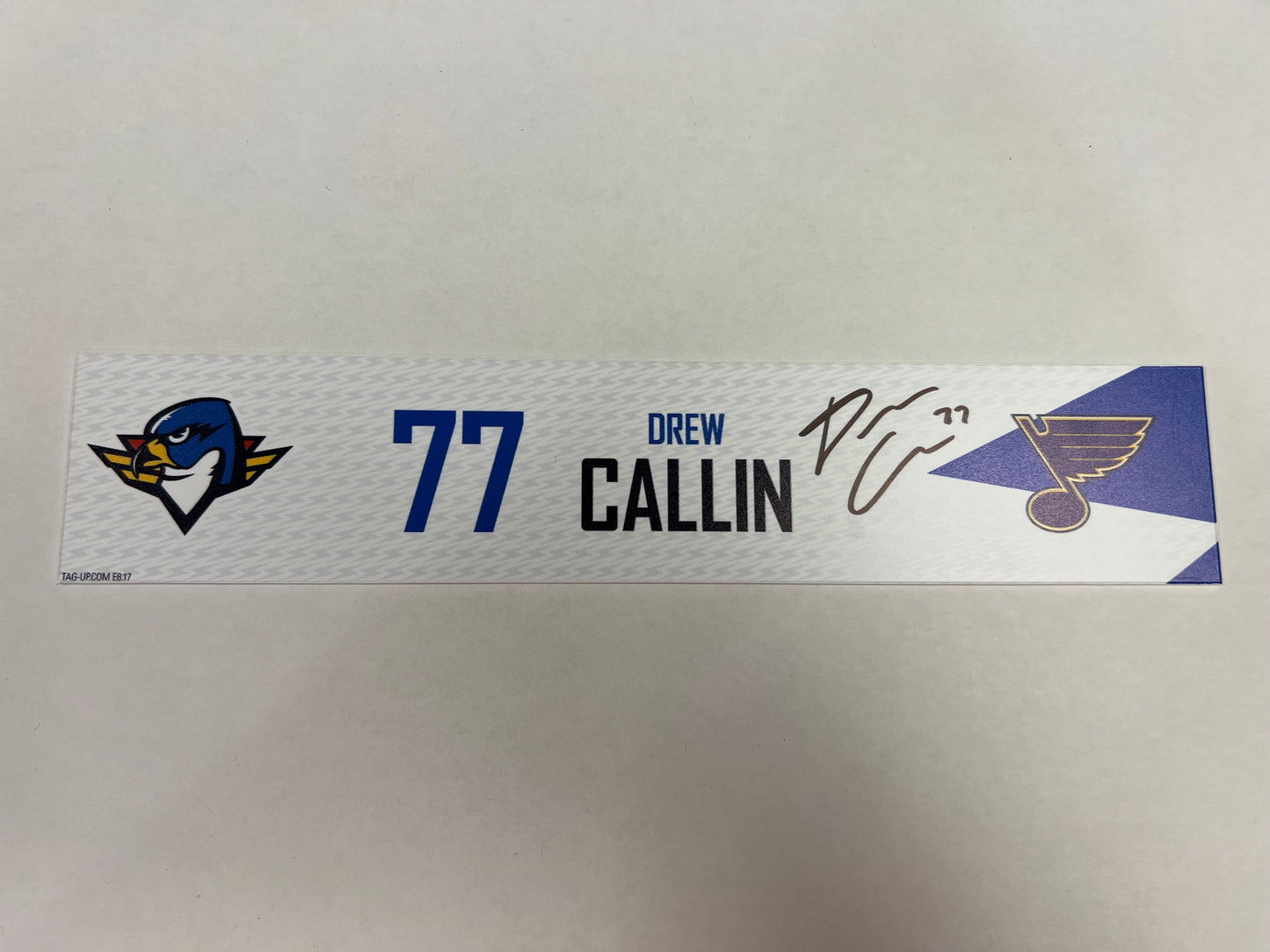 2024-25 T-Birds Regular Season Locker Nameplate - Blue