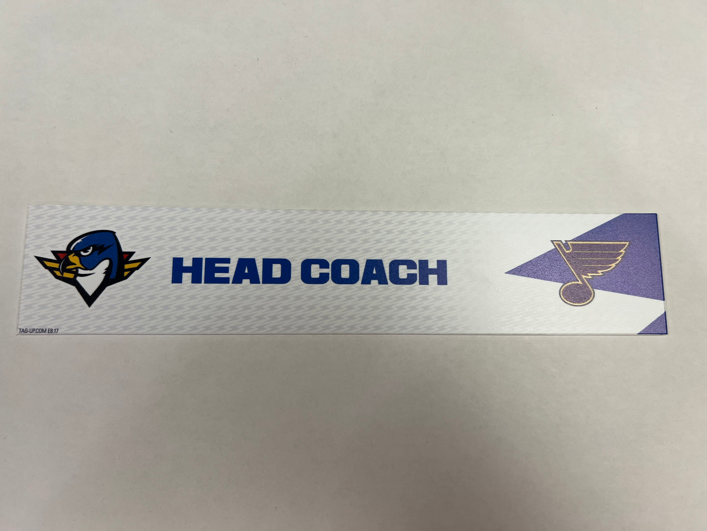 2024-25 T-Birds Regular Season Locker Nameplate - Blue
