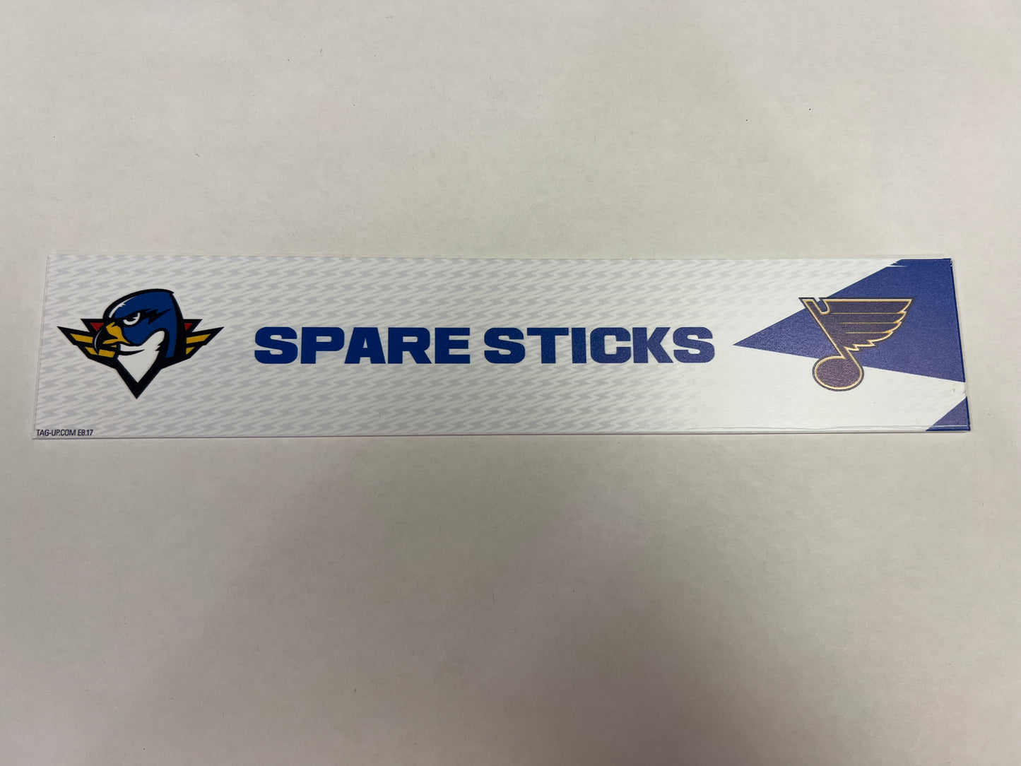 2024-25 T-Birds Regular Season Locker Nameplate - Blue