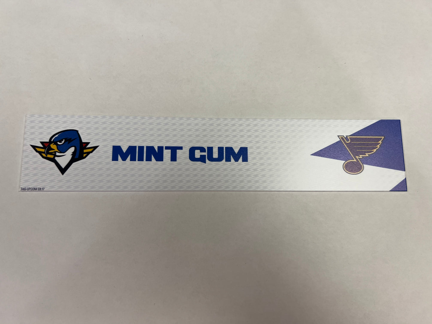 2024-25 T-Birds Regular Season Locker Nameplate - Blue