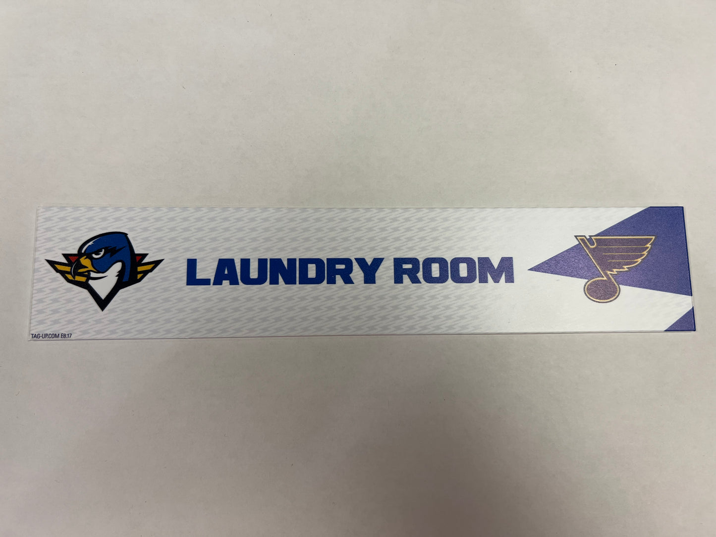 2024-25 T-Birds Regular Season Locker Nameplate - Blue