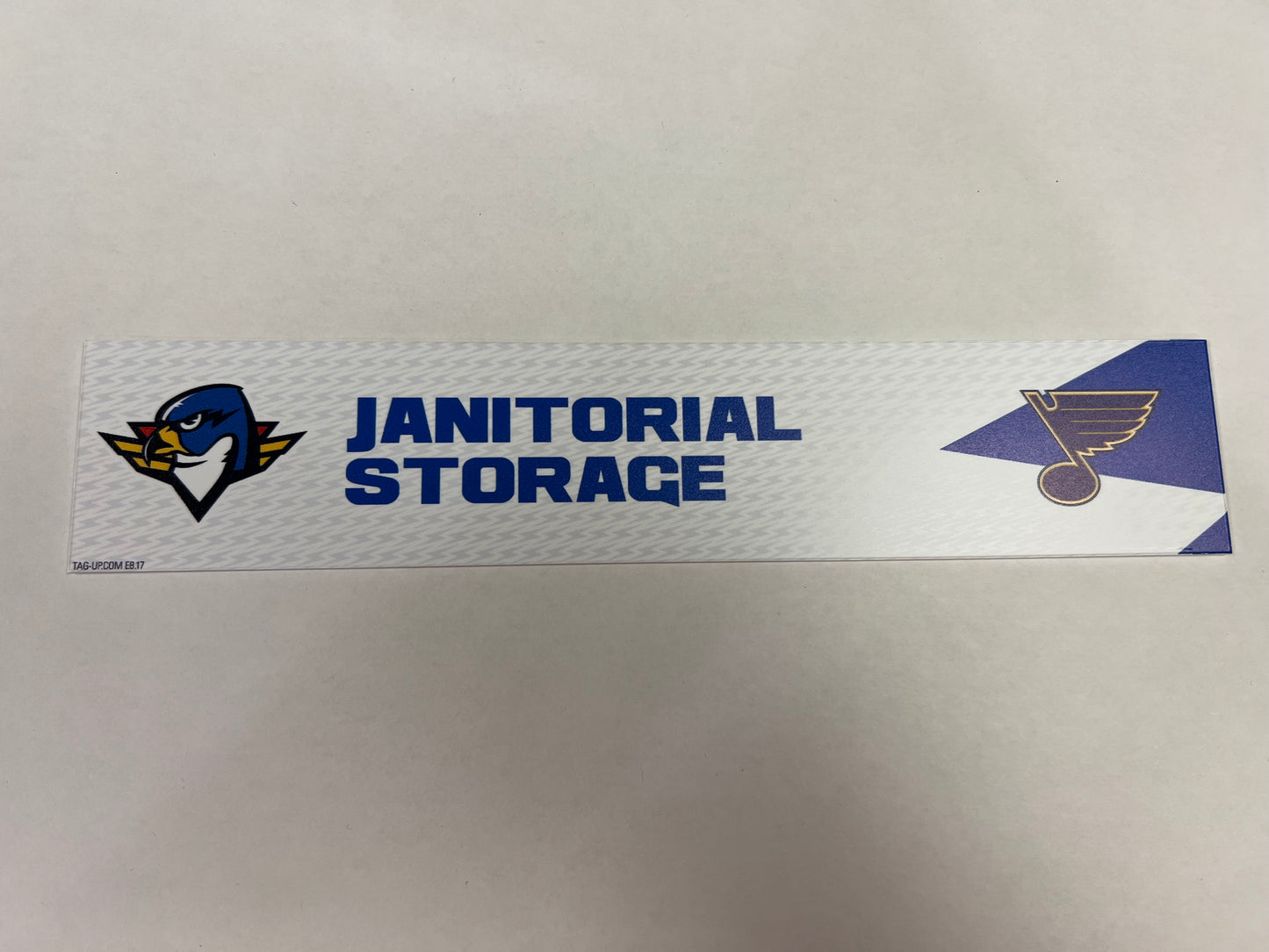 2024-25 T-Birds Regular Season Locker Nameplate - Blue