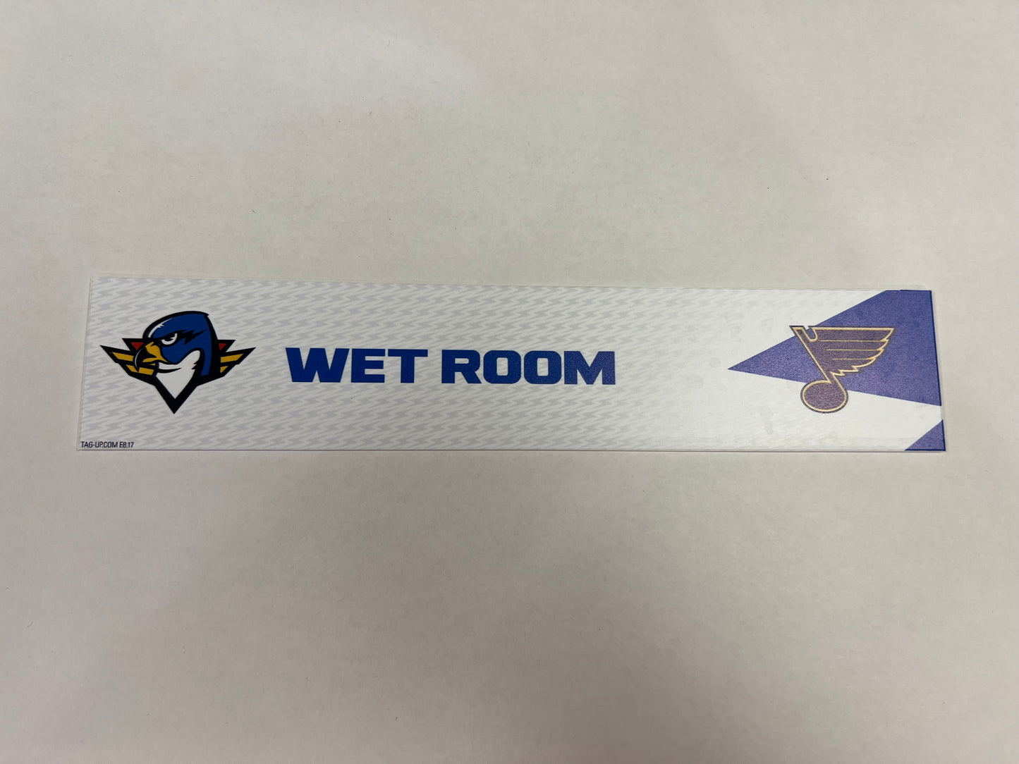 2024-25 T-Birds Regular Season Locker Nameplate - Blue