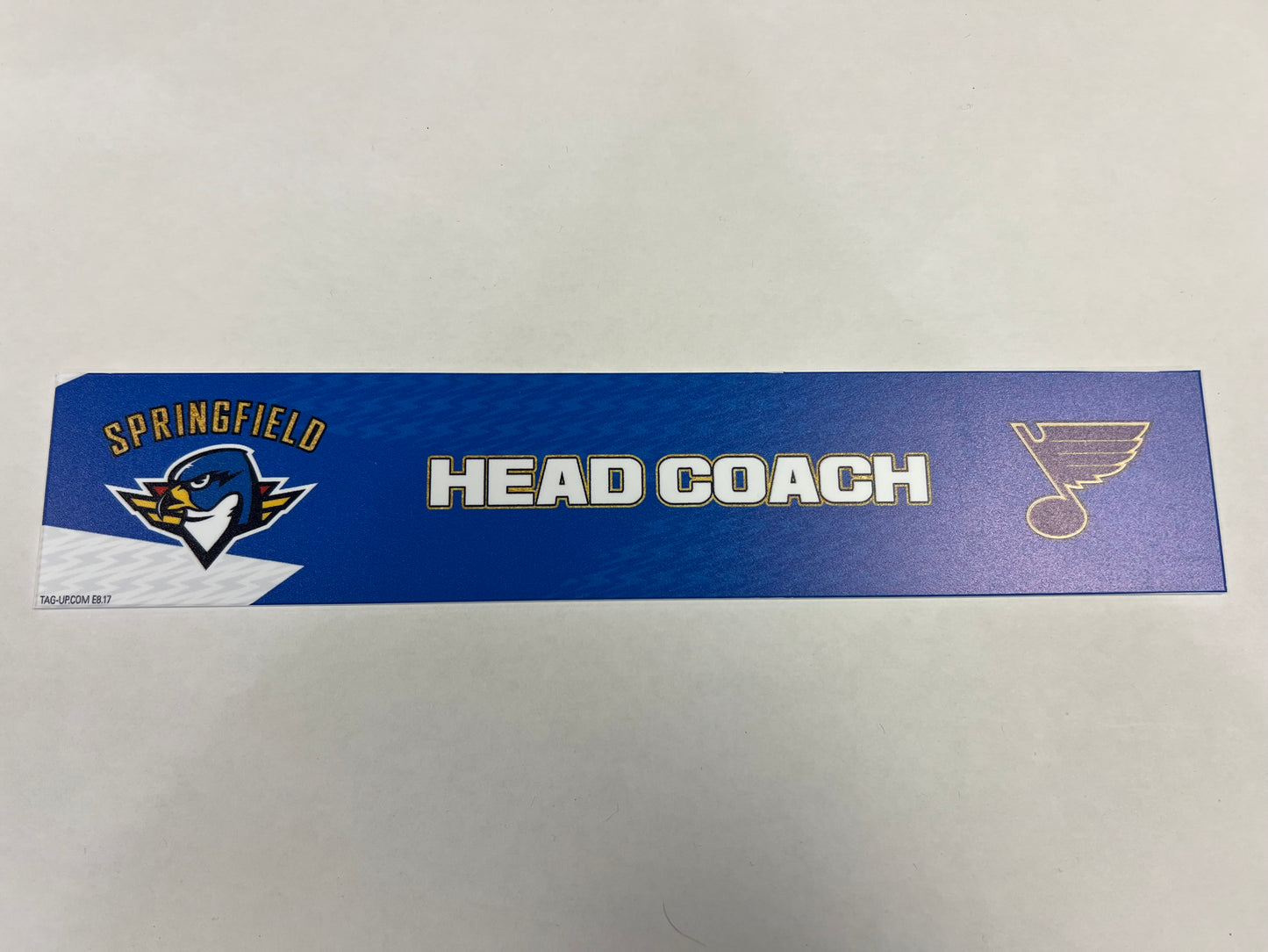 2024-25 T-Birds 3rd Jersey Locker Nameplates (UNSIGNED)