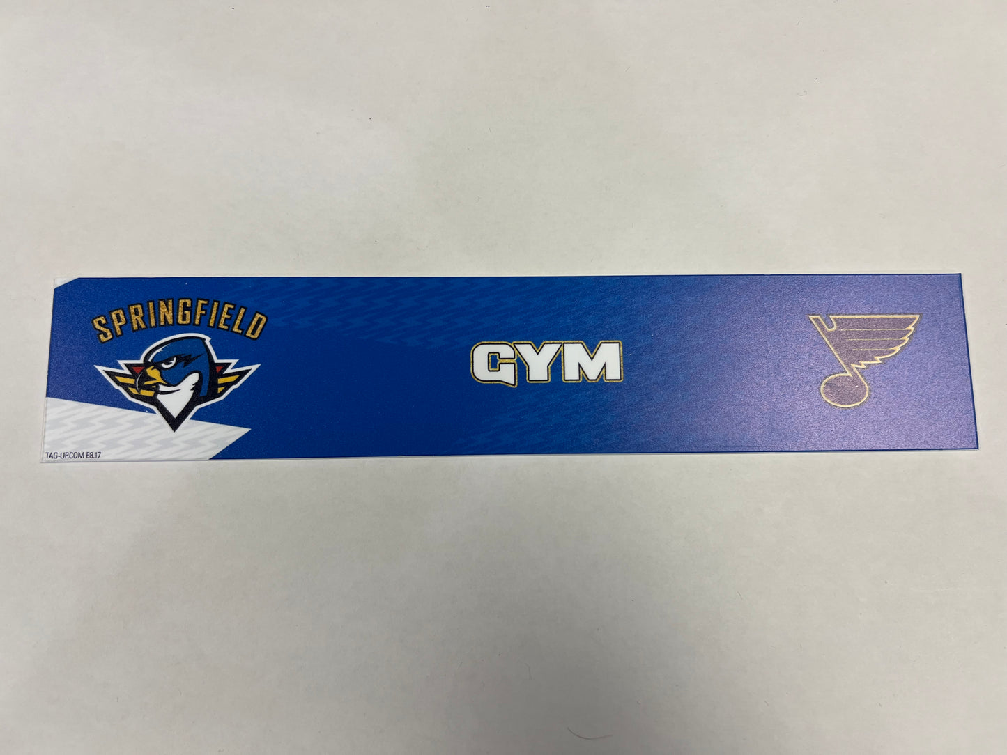 2024-25 T-Birds 3rd Jersey Locker Nameplates (UNSIGNED)