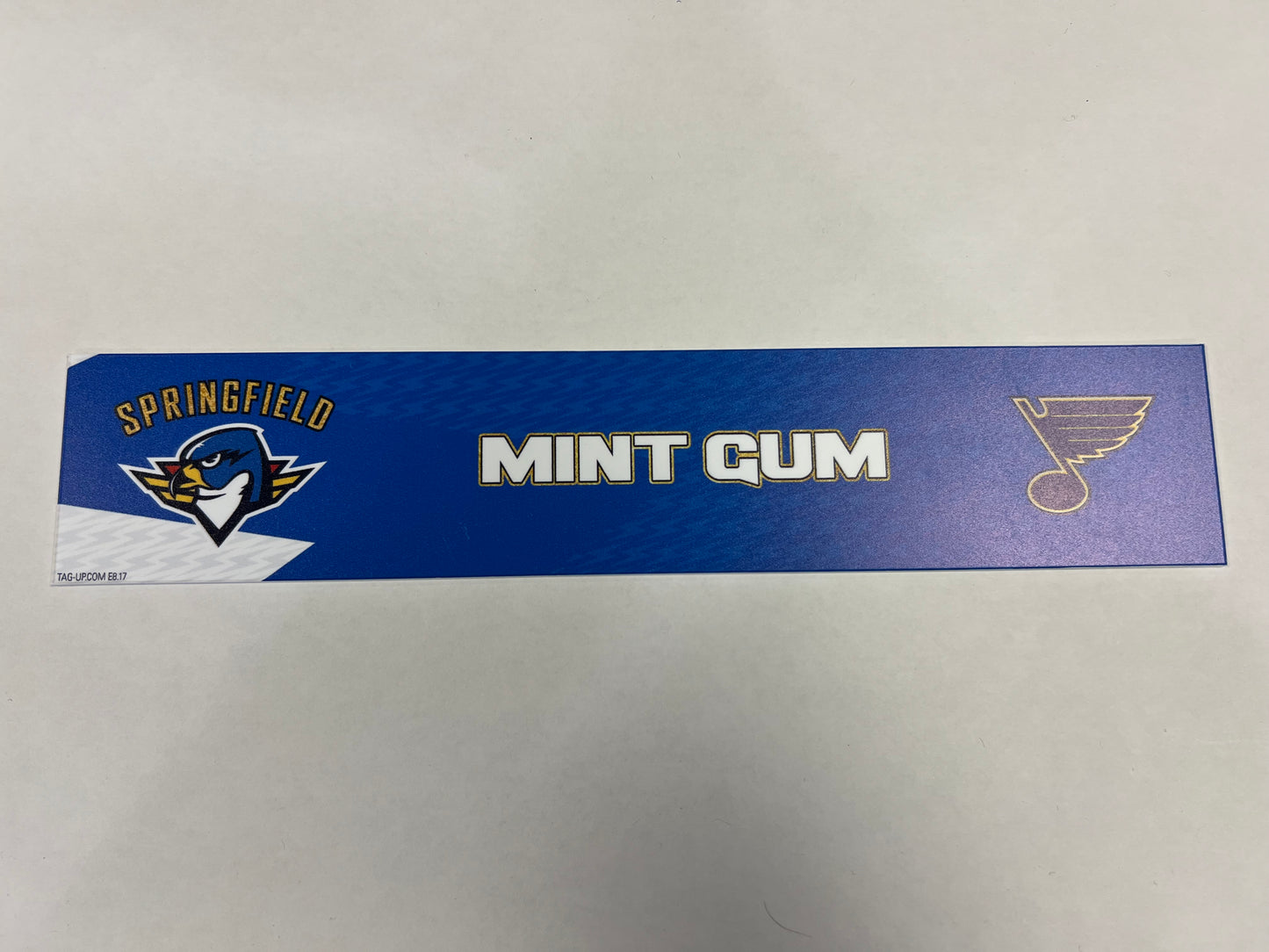 2024-25 T-Birds 3rd Jersey Locker Nameplates (UNSIGNED)