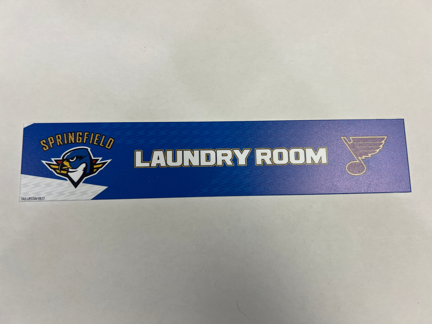 2024-25 T-Birds 3rd Jersey Locker Nameplates (UNSIGNED)