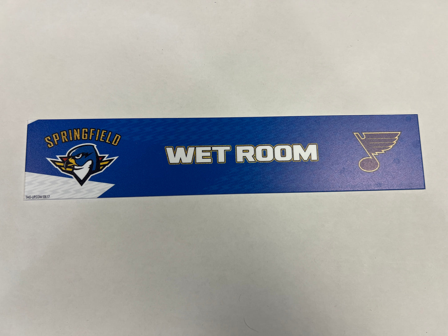 2024-25 T-Birds 3rd Jersey Locker Nameplates (UNSIGNED)