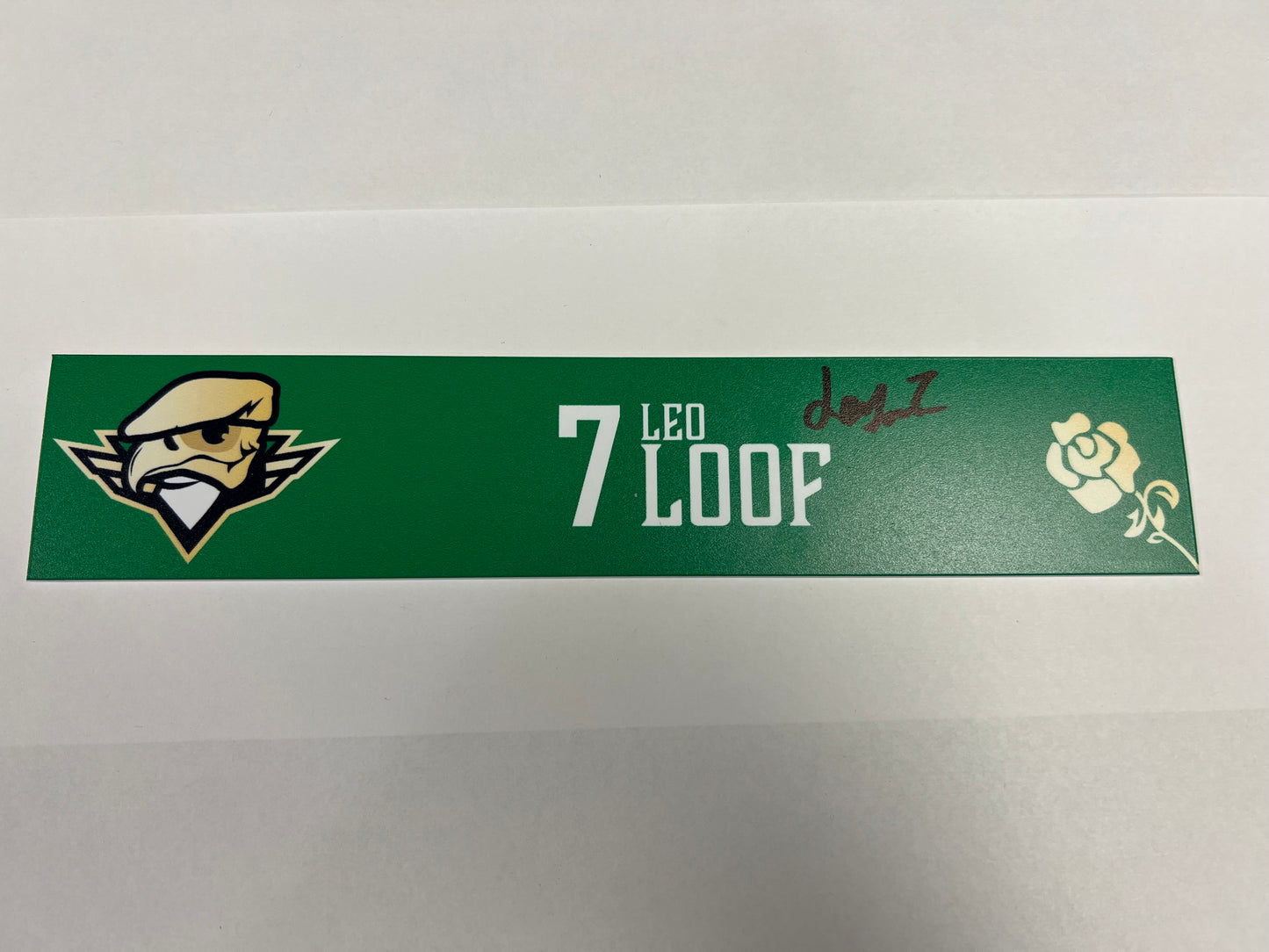 2025-26 Irish Nights Locker Nameplate