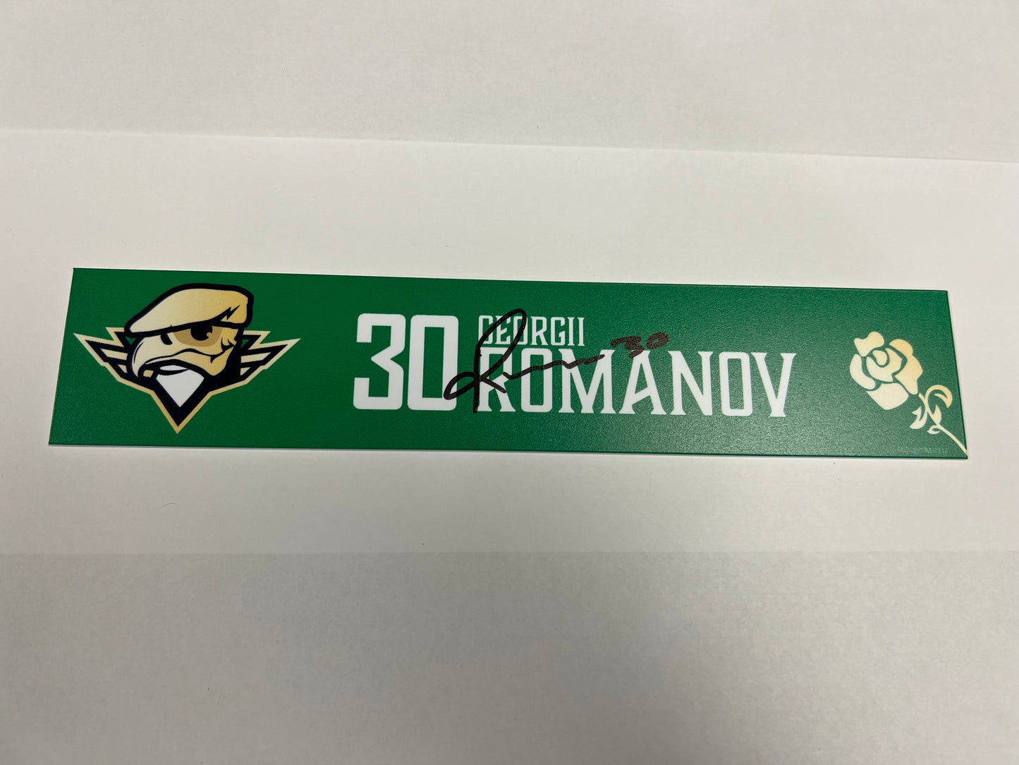 2025-26 Irish Nights Locker Nameplate