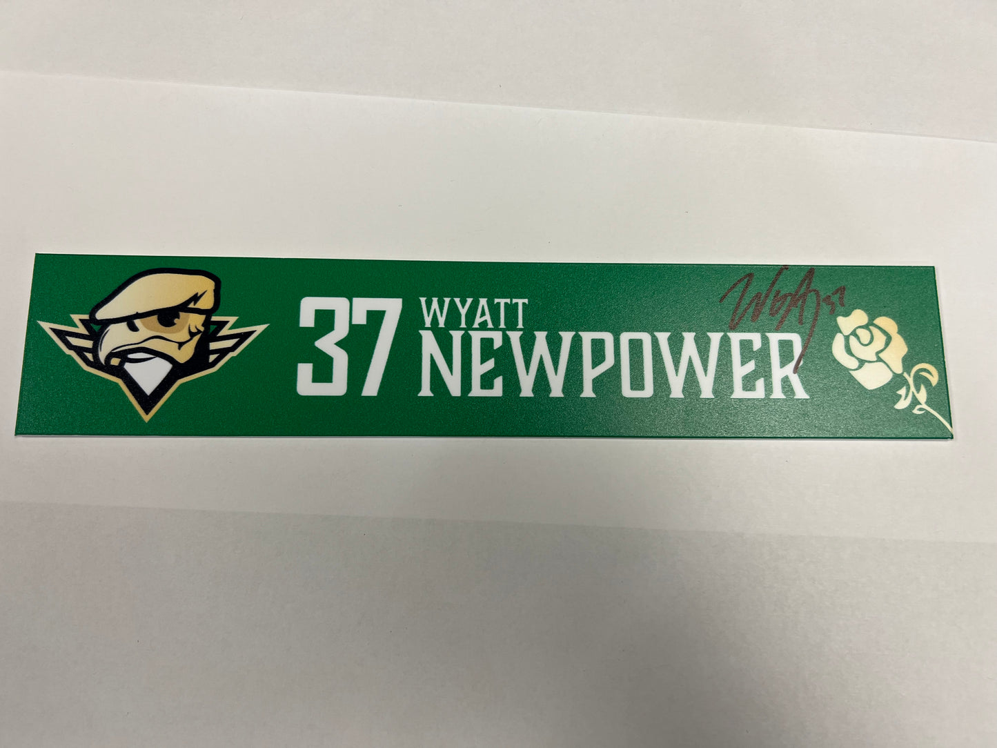 2025-26 Irish Nights Locker Nameplate