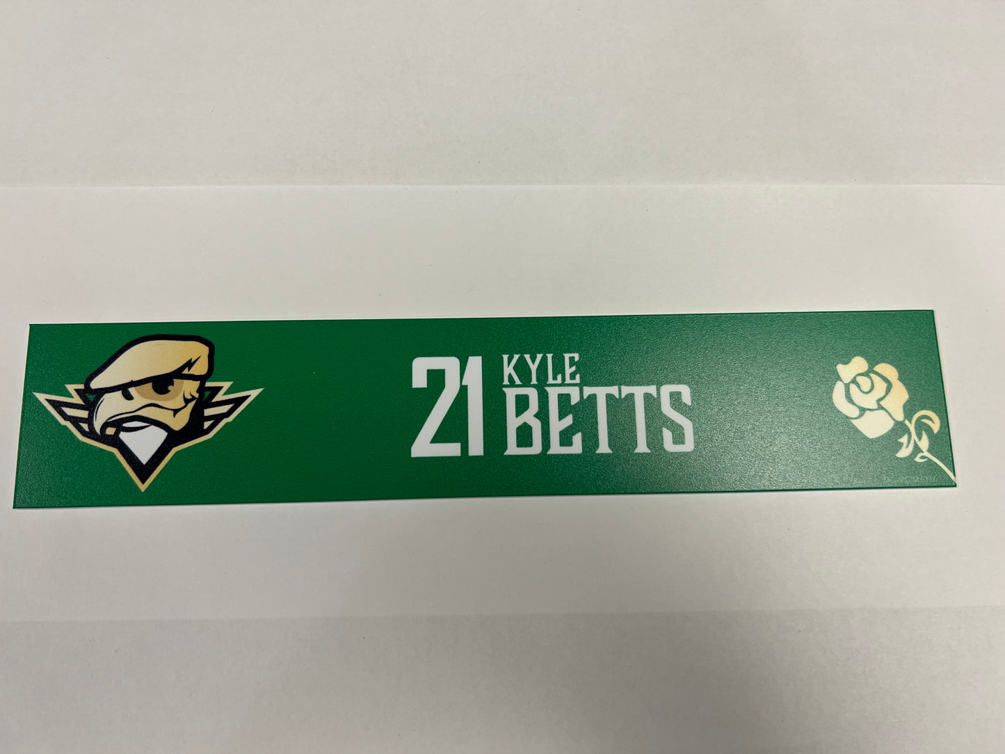 2025-26 Irish Nights Locker Nameplate