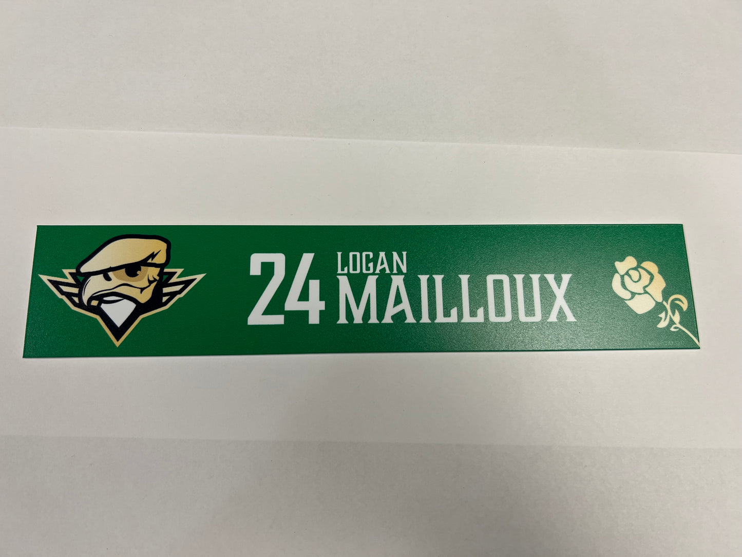 2025-26 Irish Nights Locker Nameplate