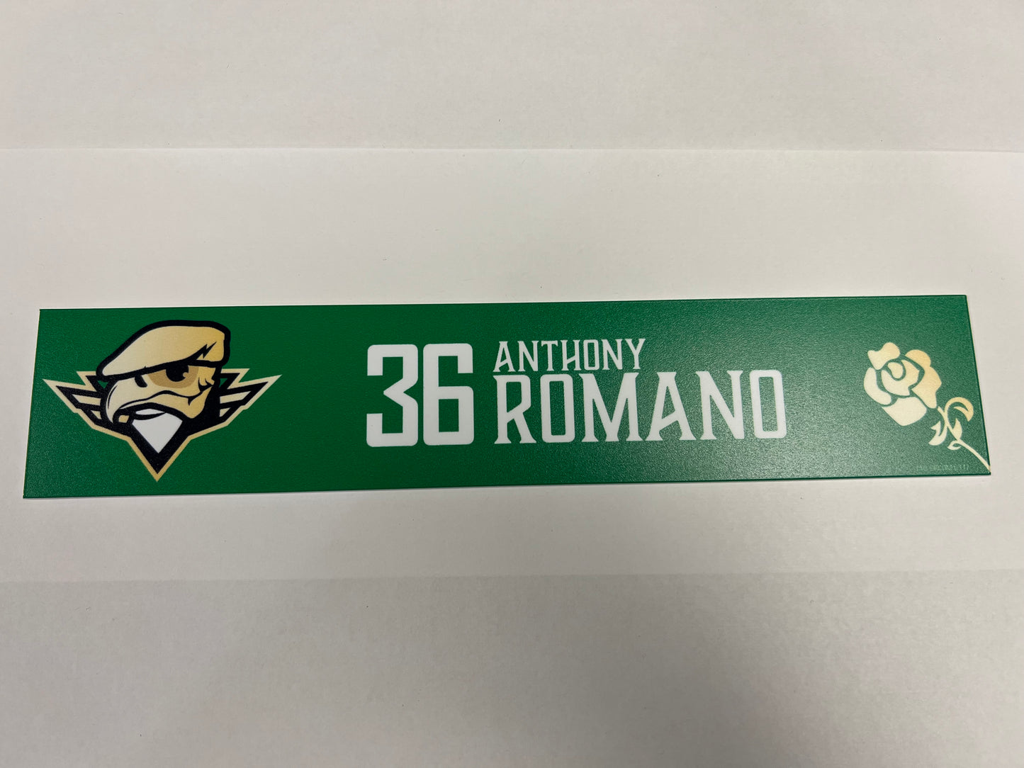 2025-26 Irish Nights Locker Nameplate