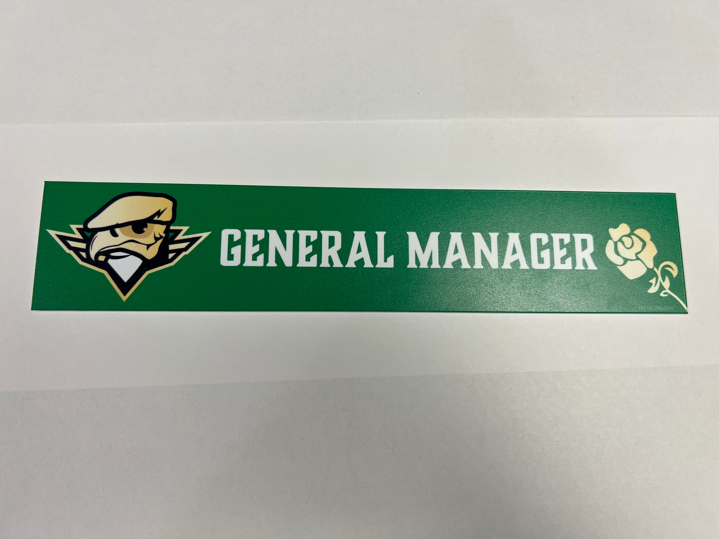 2025-26 Irish Nights Locker Nameplate