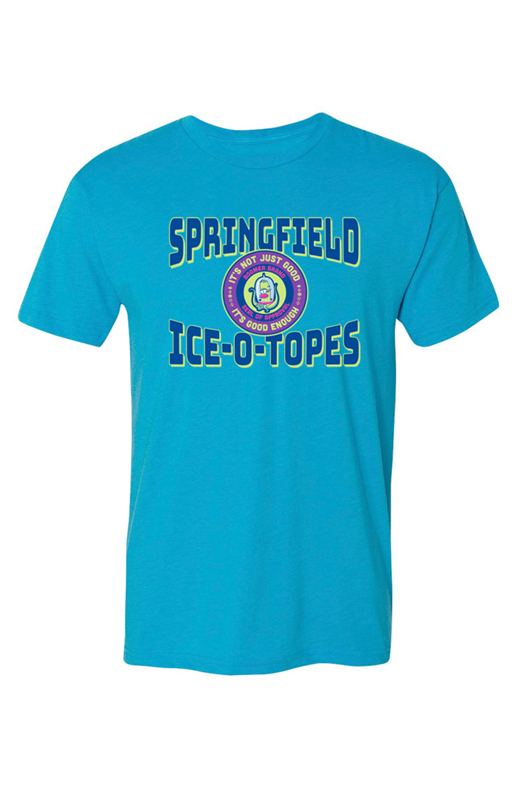 Ice-O-Topes Solid Tee - Turquoise