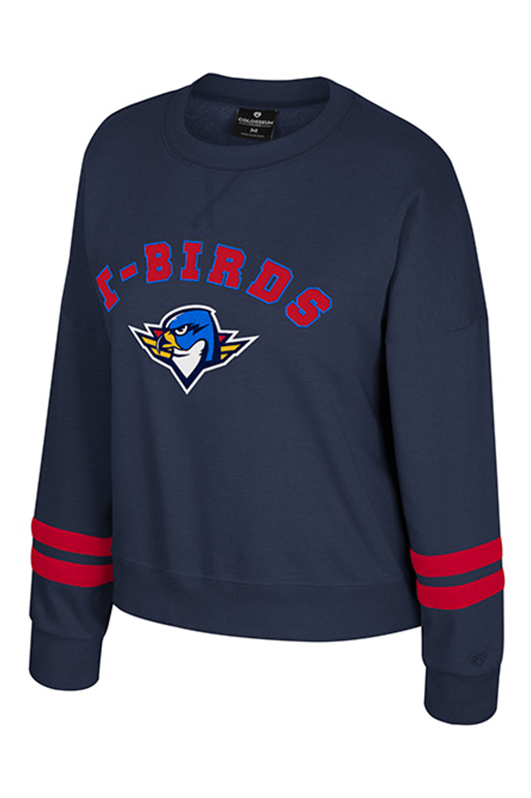 Women's Splashy Crewneck Fleece - Navy