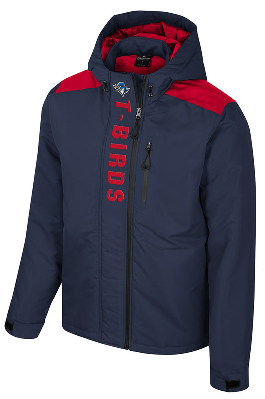 The One Full Zip Hooded Jacket - Navy
