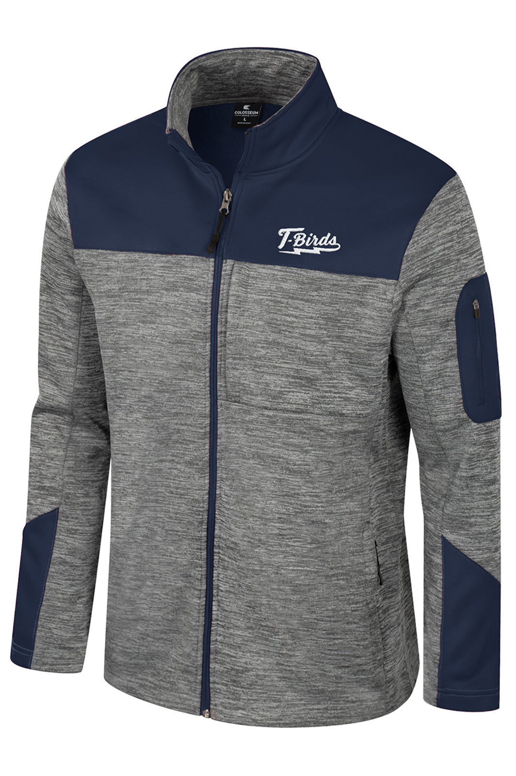 Guard Full Zip Jacket - Grey/Navy