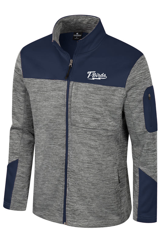 Guard Full Zip Jacket - Grey/Navy