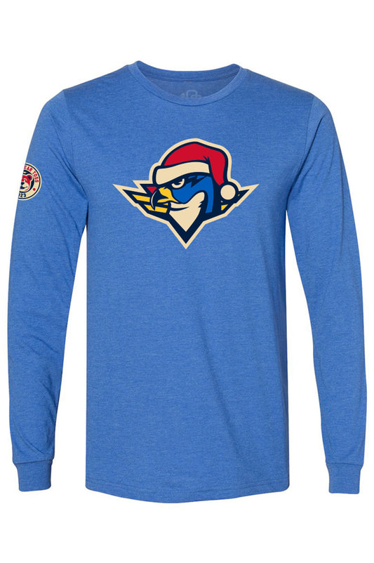 Santa Boomer Royal Long Sleeve Tee