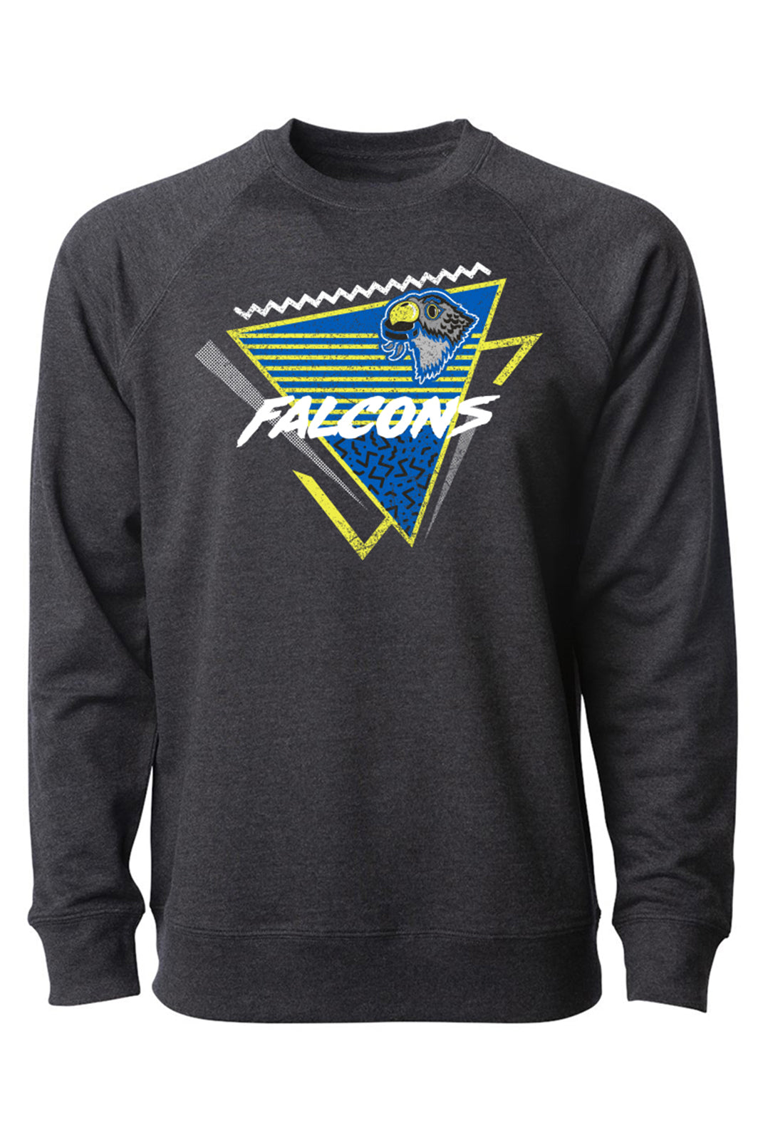 Falcons 90's Crewneck Sweatshirt - Charcoal