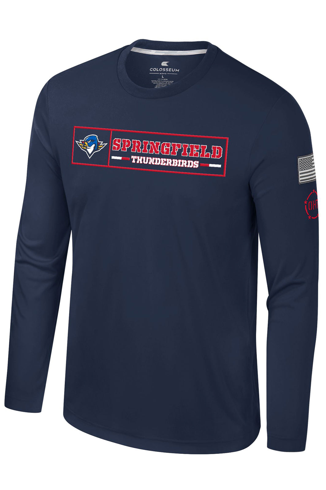 OHT Tomcat Poly Long Sleeve - Navy