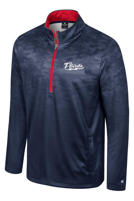 The Machine Sublimated 1/4 Zip - Navy