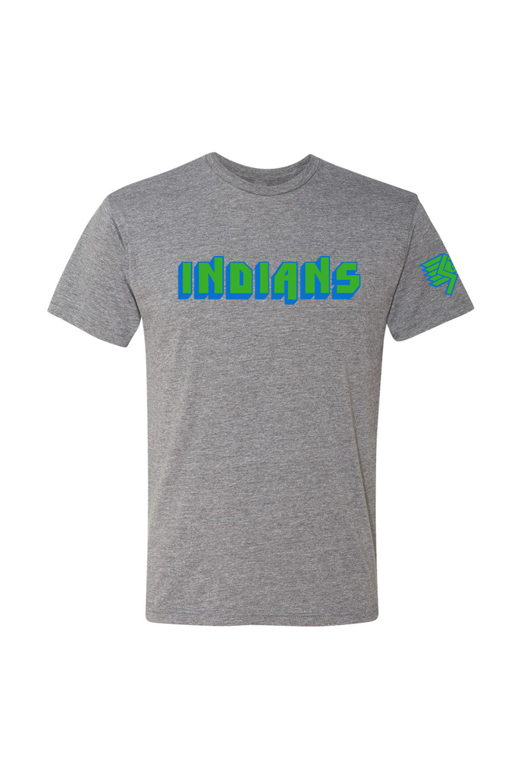 Indians Grey Tee