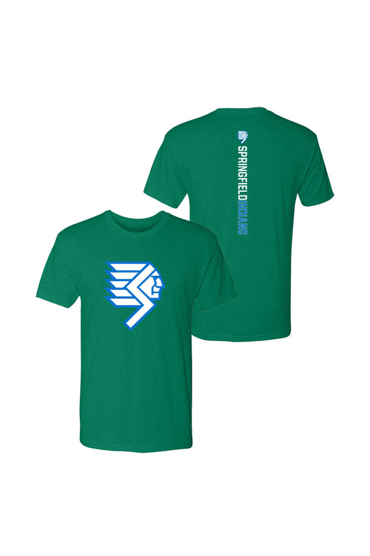 Indians Green Razorback Tee '79-80